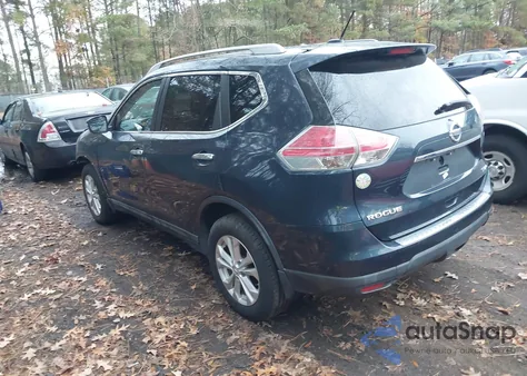 2015 Nissan Rogue Sv из США, поврежденный, VIN 5N1AT2MV7FC810337